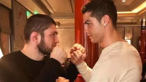 Foto Gempar Pengakuan Ronaldo Ke Khabib Sebulan Sebelum Ke Mu Ternyata