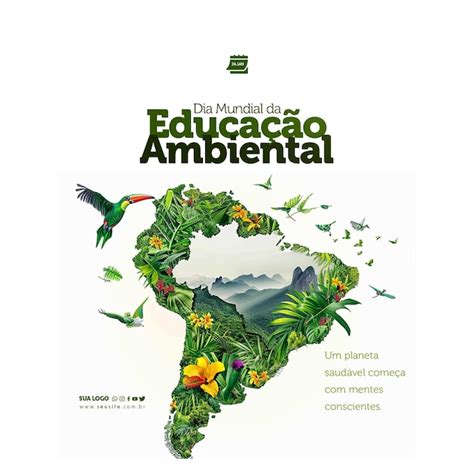 Premium PSD Dia Mundial Da Educacao Ambiental