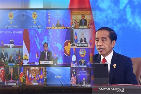 Presiden Jokowi Dorong Kemitraan Saling Menghormati Di Ktt Asean China