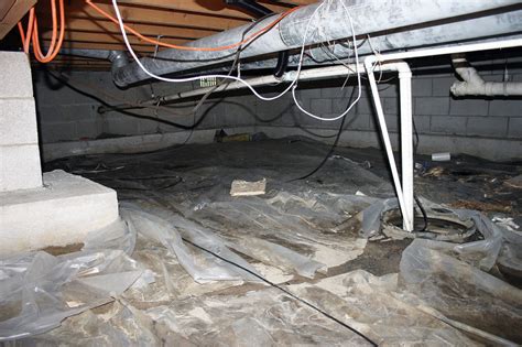 Crawl Space Encapsulation Vapor Barrier Waterproofing Liftech