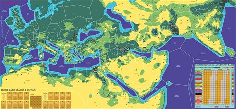 Camelot Games. Advanced Expanded Civilization 18 player Map