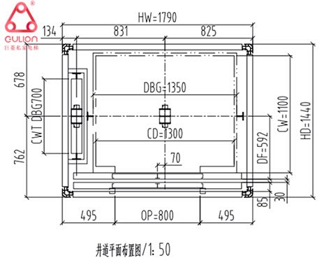 四层观光家用电梯安装尺寸和效果图 Gulion巨菱 公司动态