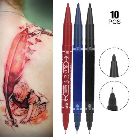Маркер тату: Тату маркер черный – Tattoo Mall
