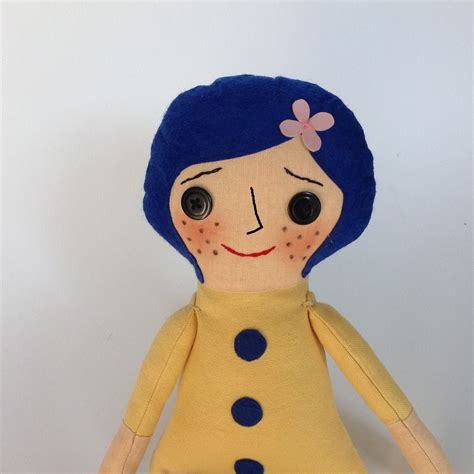 Coraline Doll Sewing Pattern Tutorial Pdf Rag Doll Pattern Etsy India