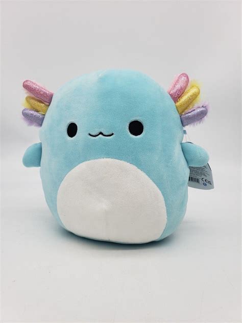 Squishmallow 8 Irina Axolotl Rare Soft Blue Plush Kellytoy 4542192776