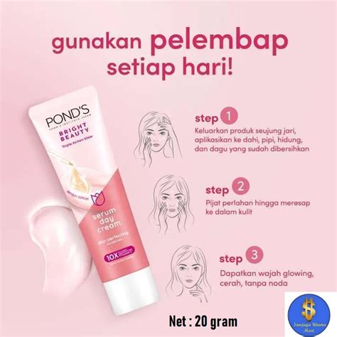 Jual Ponds Bright Beauty Serum Day Cream Gr Serum Wajah Pond S