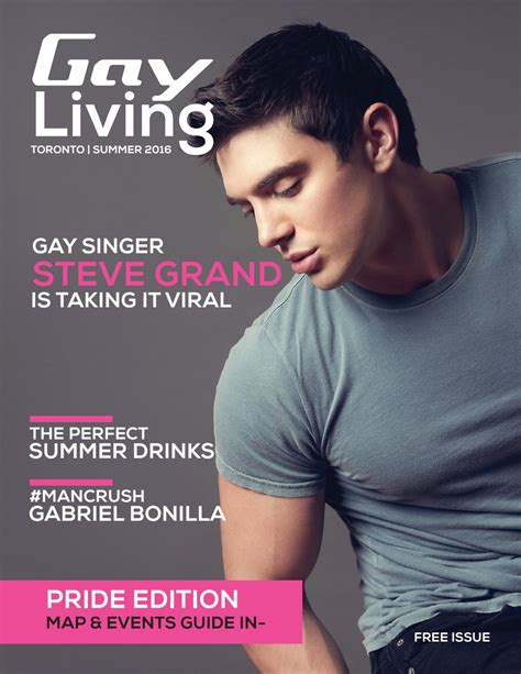 Gay Living Magazine Toronto Summer 2016 Pride Edition By Gay