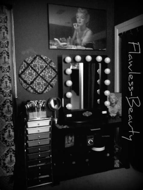 20 Black Makeup Vanity Ideas The Urban Decor