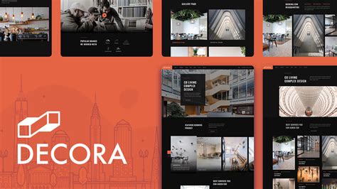 Introducing Decora: Premium Architecture & Interior Design Website Pack ...