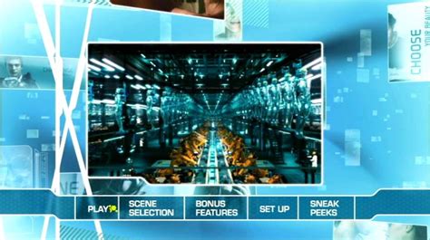 Surrogates 2009 Dvd Menus