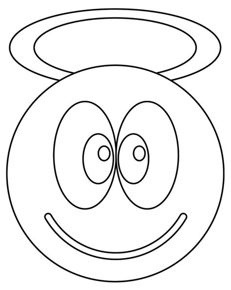 Coloriage Smiley Dessin Gratuit Imprimer