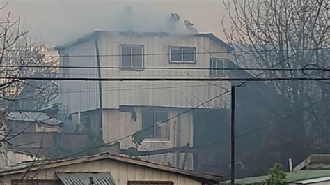 Incendio Destruyó Segundo Piso De Una Vivienda En Sector Rahue Alto De Osorno