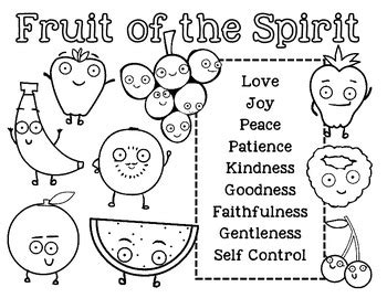 Fruit of the Spirit Unit Bible Lesson for Kids by Doodle Bugs Teaching