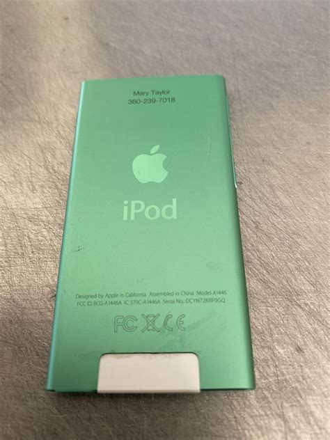 Apple Ipod Nano Th Generation Green Gb New Battery New Lcd New