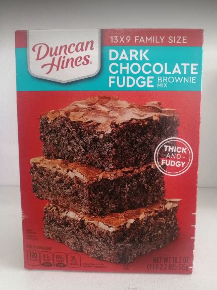 Duncan Hines Dark Chocolate Fudge Brownie Mix 182 Oz Lazada Ph