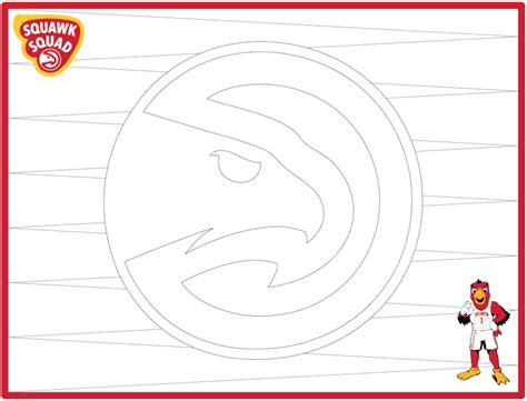 Coloring Sheets And Other Activities Atlanta Hawks Basketball Academy