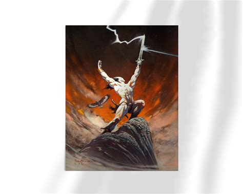 The Tempest Fine Art Print/Framed Art – Frazetta Art Museum