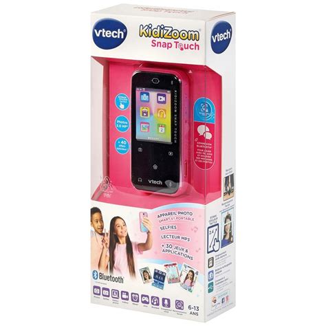 Vtech Kidizoom Snap Touch Rose Smyths Toys France