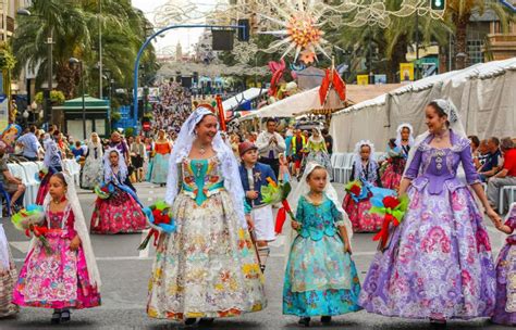 Festival Las Hogueras De San Juan 2019 Alicante Spain