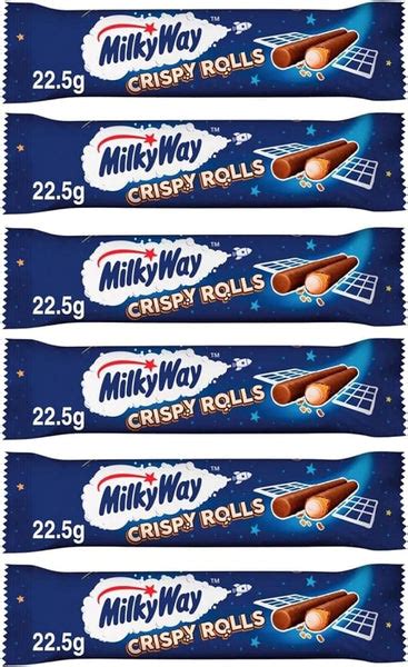 Milky Way Crispy Rolls 24 x 22.5g Whole case - RangePlus