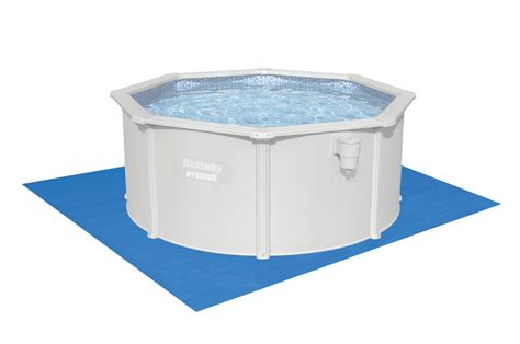 Bestway Hydrium Stahlwandpool Komplett Set mit Sandfilteranlage Ø 300