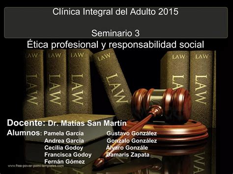 Sem 3 Ética Profesional Y Responsabilidad Social Ppt