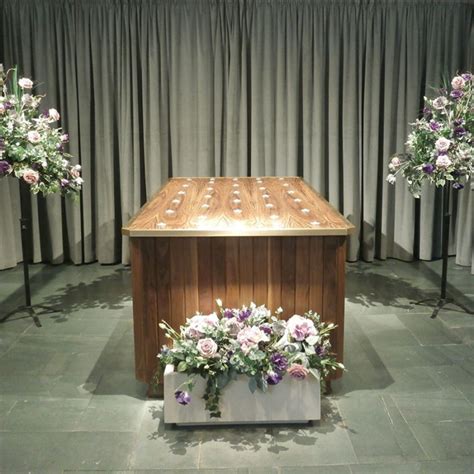 Crematorium Bespoke Wooden Catafalque | Rosehill Furnishings