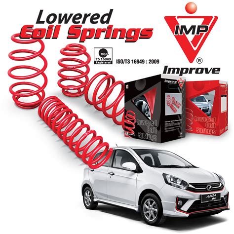 Perodua Axia IMP Lowered Sport Spring Shopee Malaysia