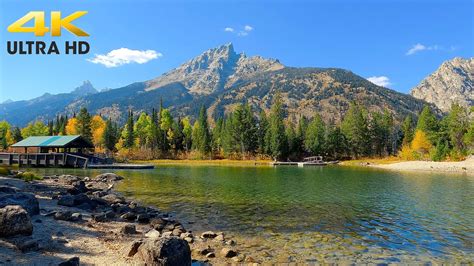 Grand Teton National Park Autumn Colors Scenic Drive 4k Youtube