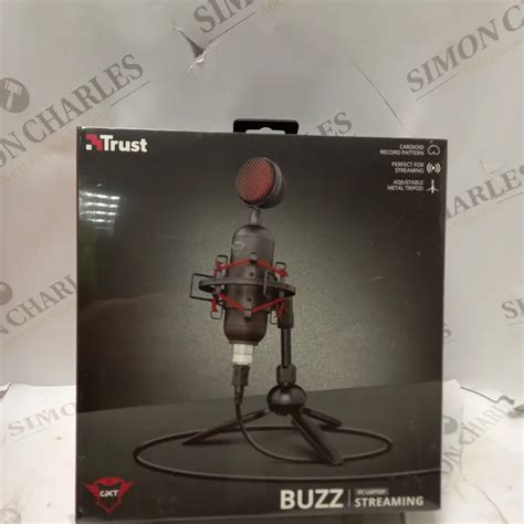 244 BUZZ PC LAPTOP STREAMING MICROPHONE 4609011 Simon Charles Auctioneers