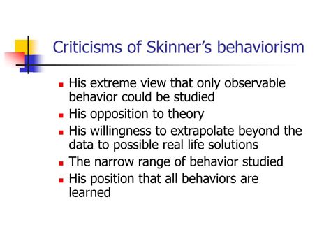 Ppt Behaviorism Powerpoint Presentation Free Download Id 5572881