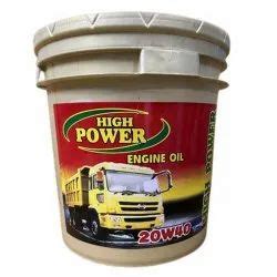 20W40 High Power Engine Oil Bucket Of 20 Litre At Rs 1800 Bucket In