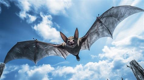 Premium Photo | Photo of a Vampire Bat under Blue Sky