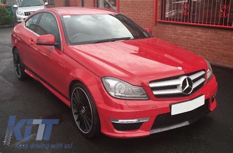 Mercedes C Class W204 C204 Facelift C63 AMG Body Kit