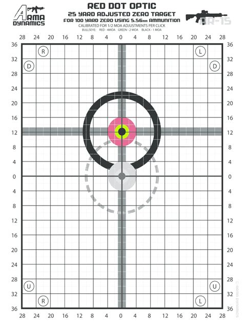 Free Printable Yard Targets