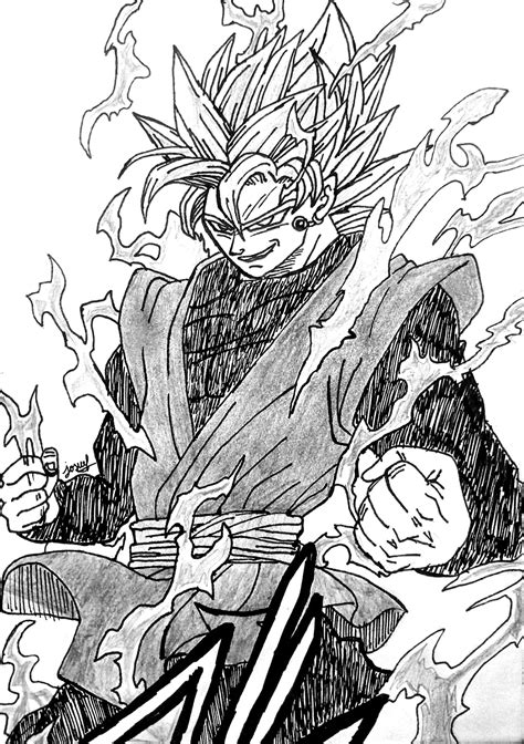 Goku black style manga FANART by theperu on DeviantArt