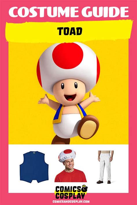 Toad Costume Ideas | DIY Cosplay w/ Mushroom Hat