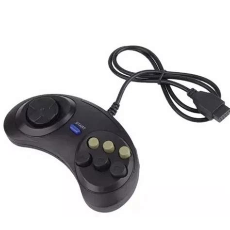 Joystick Manete Para Mega Drive Controle Master System Tectoy Shopee