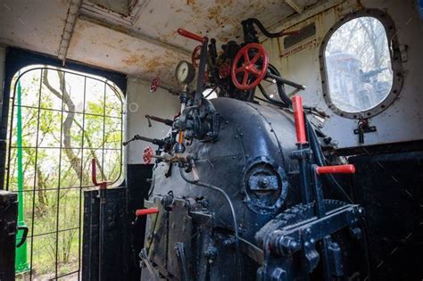 Engine Of A Historic Steam Train Tank Stock Photo By Wirestock PhotoDune