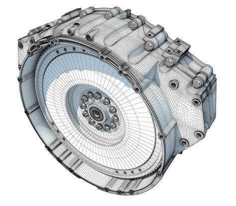 3D engine flywheel - TurboSquid 1174005