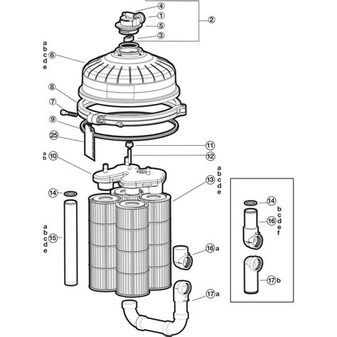 Hayward Cartridge Filter Parts Swimclear 2011 Current