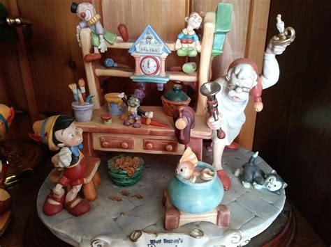 Disney Pinocchio Jiminy Cricket Geppetto Cleo Figaro Enzo Etsy