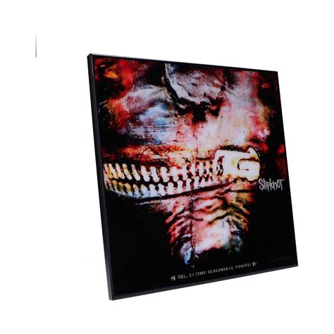 Officially Licensed Slipknot Vol 3 Crystal Clear Art