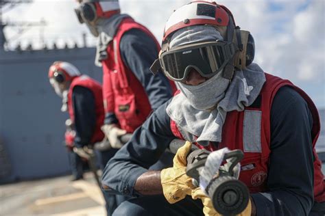 DVIDS Images USS Dewey DDG 105 Conducts Aircraft Firefighting