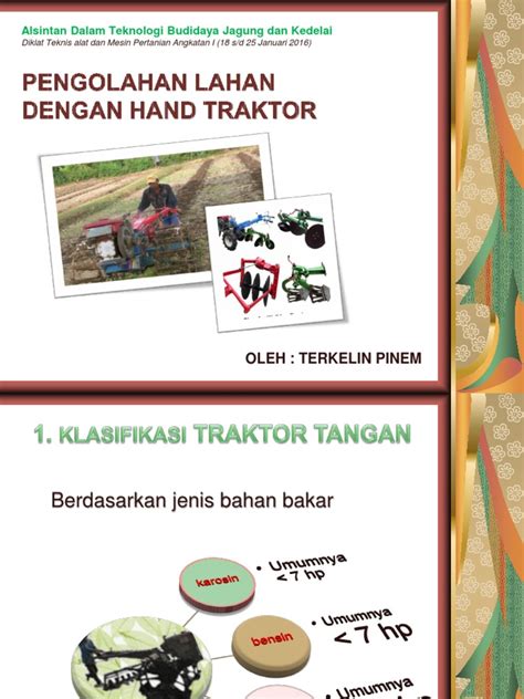 PDF Traktor R2 Dan Pengolahan Tanah DOKUMEN TIPS