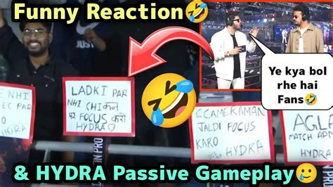 Casters Funny Reaction On HYDRA Fans Messages HYDRA Bad Performance