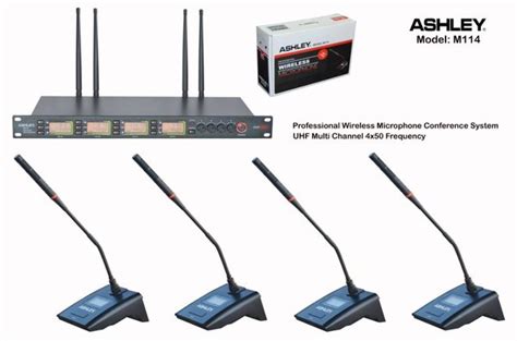 Jual Mic Wireless Conference System Ashley M Di Lapak Agen Toa