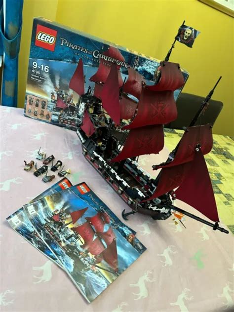 LEGO PIRATES OF The Caribbean Queen Anne S Revenge 4195 Used 305