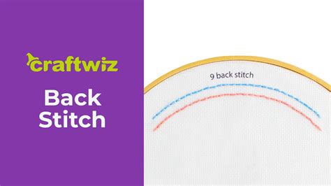 9 Back Stitch YouTube