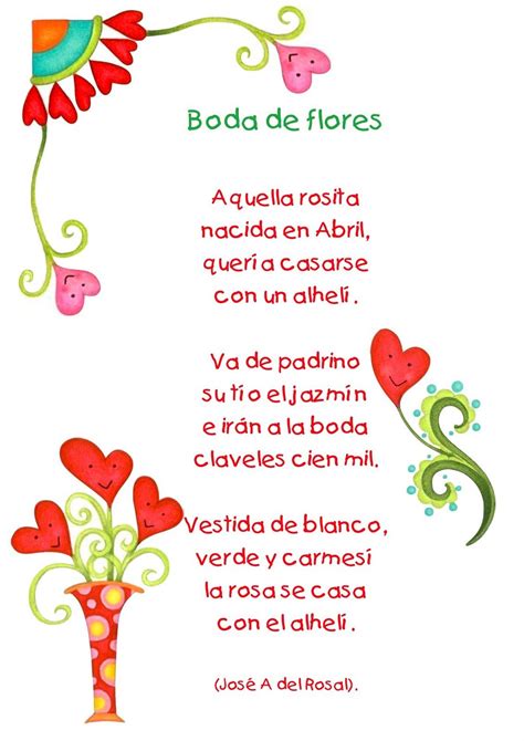 Mi Mundo Infantil POESÍAS DE PRIMAVERA Kids poems Teaching poetry